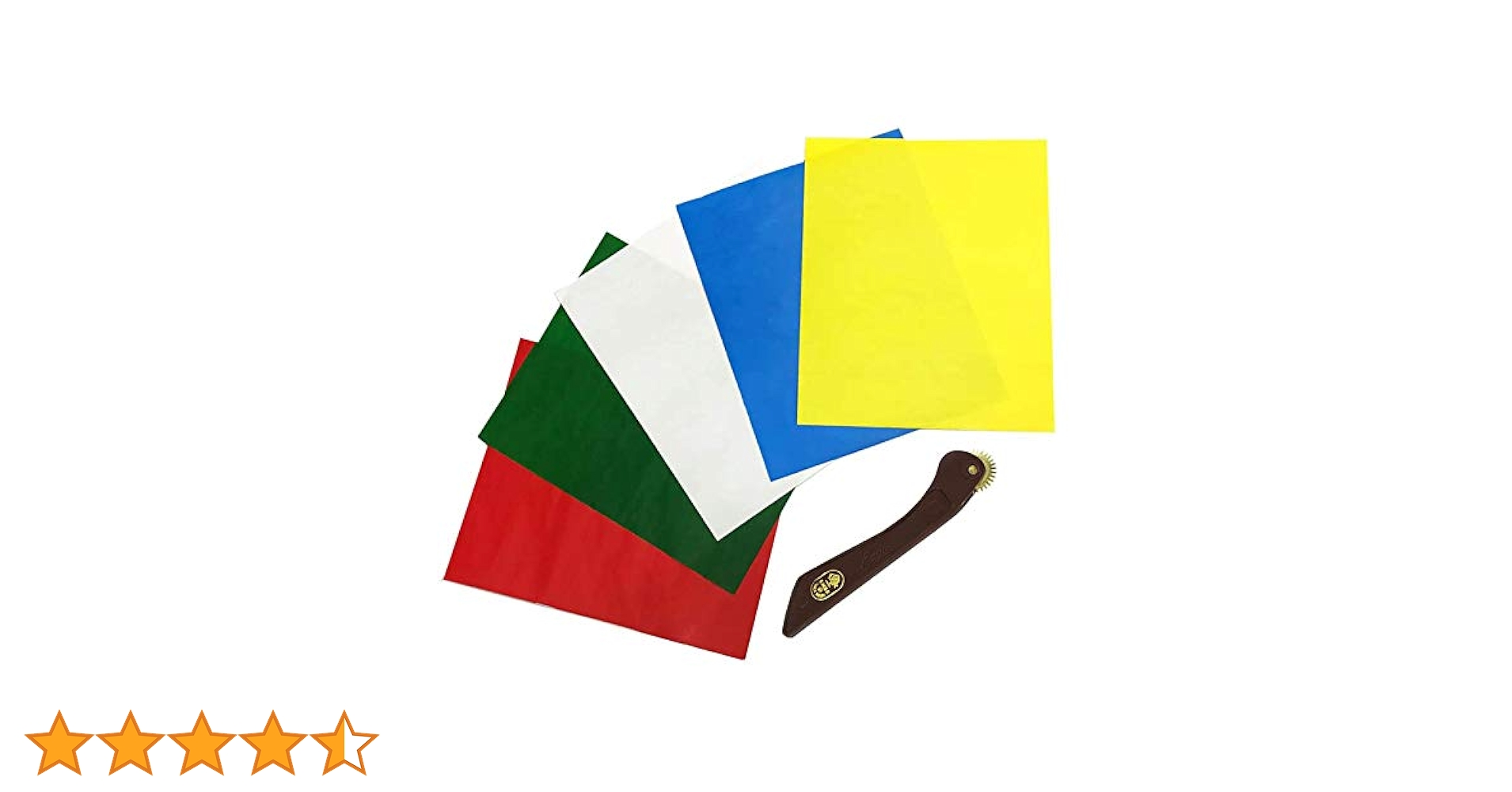 BONHEUR Papier　0504 AMORNPHAN 5 Sheets 5 Colors Sewing Carbon Tracing Paper